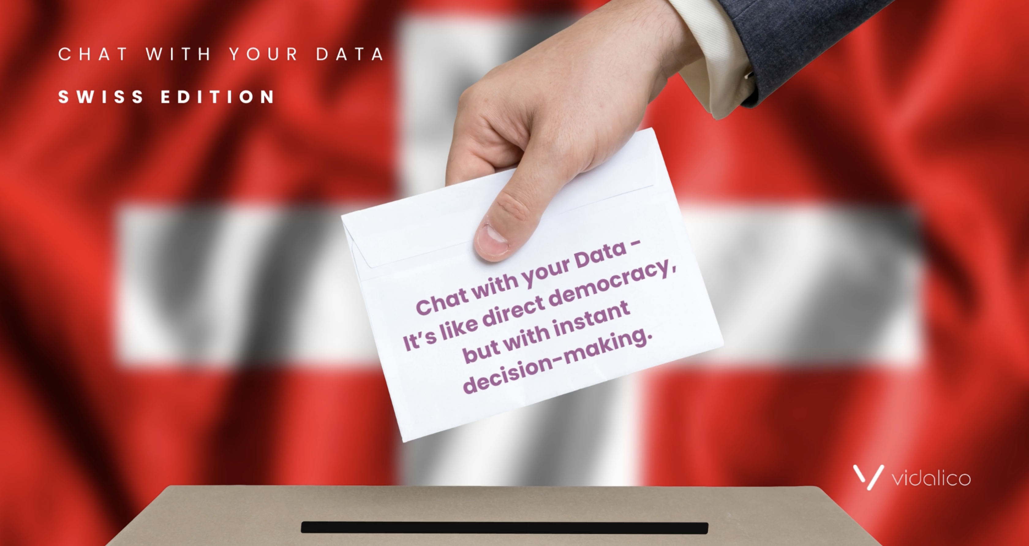 Data Democratization - Direct Democracy - Switzerland's political system - Chat with your Data - Vidalico Digital
